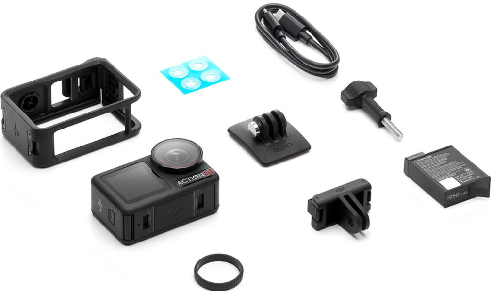 комплект поставки DJI Action 5 Pro