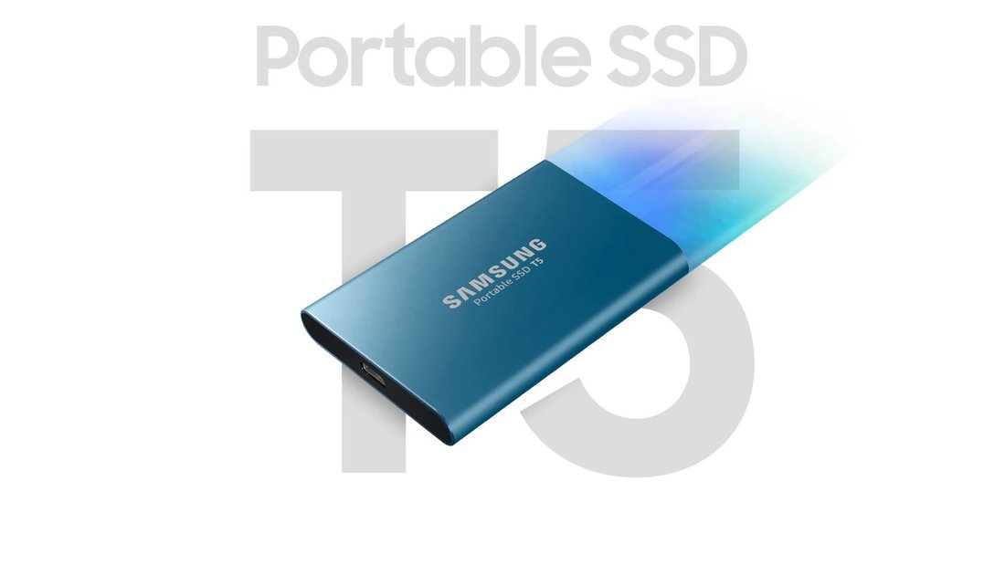 Внешний накопитель (жесткий диск) SSD Samsung T5