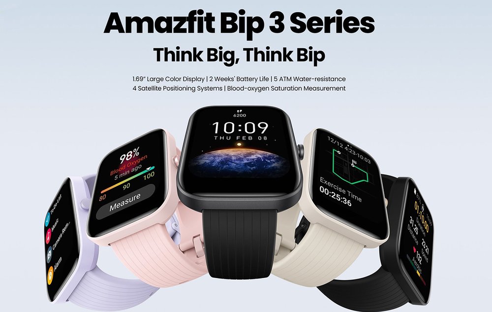 часы Amazfit Bip 3 Pro описание