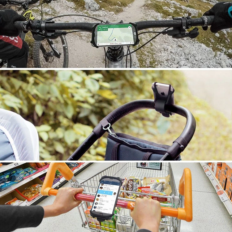 силиконовое крепление для телефона на руль велосипеда